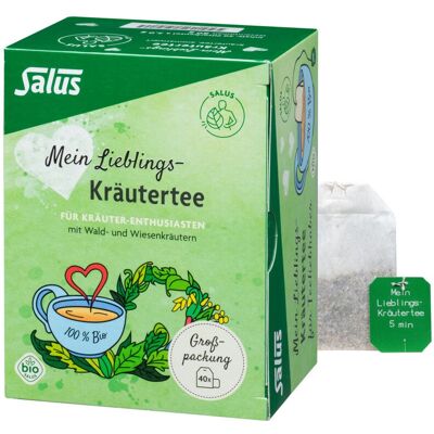 Salus Mein Lieblings-Kräuter-Tee bio 40 FB (80g) Salus Mein Lieblings-Kräuter-Tee bio 40 FB (80g)