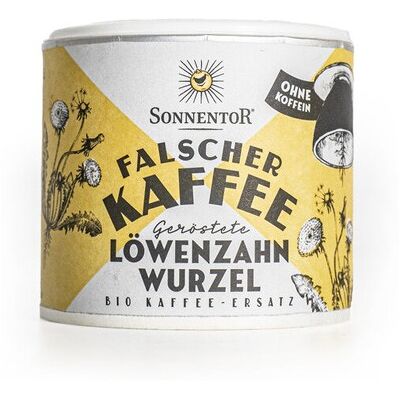 Sonnentor Löwenzahnwurzel geröstet, "Falscher Kaffee", bio (75g) Sonnentor Löwenzahnwurzel geröstet, "Falscher Kaffee", bio (75g)