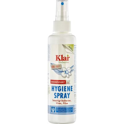 Klar EcoSensitive Hygiene Spray (250ml) Klar EcoSensitive Hygiene Spray (250ml)