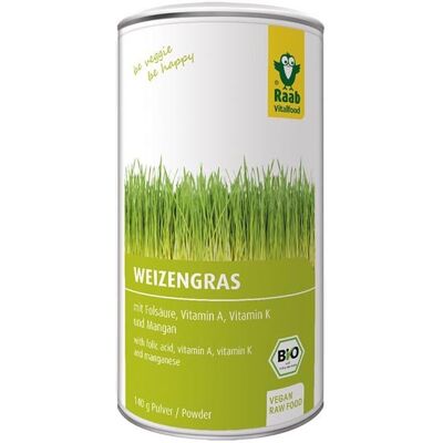Raab Vitalfood Bio Weizengraspulver - 140g Raab Vitalfood Bio Weizengraspulver - 140g