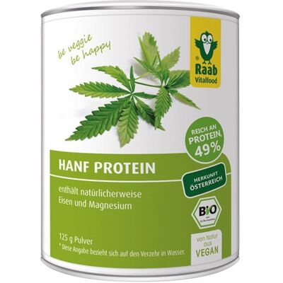 Raab Hanf Protein Pulver, bio (125g) Raab Hanf Protein Pulver, bio (125g)