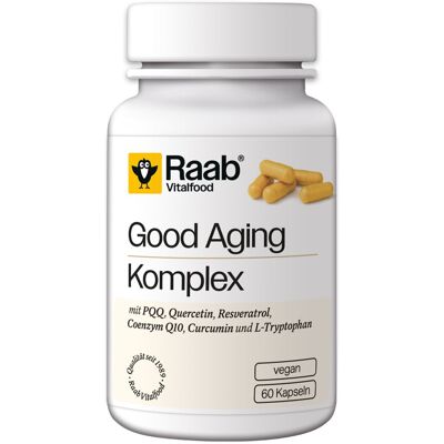 Raab Vitalfood Good Aging 60 Kapseln à 500 mg (30g) Raab Vitalfood Good Aging 60 Kapseln à 500 mg (30g)