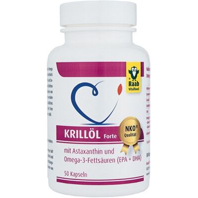 Raab Krillöl Forte - Omega-3 Kapseln Raab Krillöl Forte - Omega-3 Kapseln