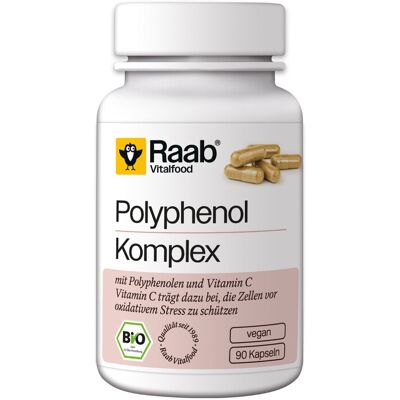 Raab Vitalfood *Bio BIO Polyphenol Komplex 90 Kapseln à 450 mg (40,5g) Raab Vitalfood *Bio BIO Polyphenol Komplex 90 Kapseln à 450 mg (40,5g)