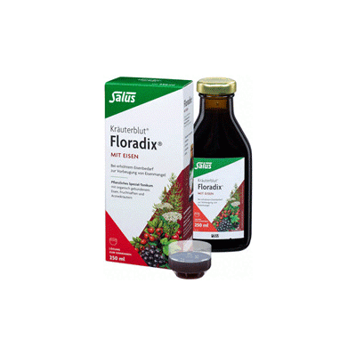 Floradix Salus Bylinná krev se železem - Flüssiges Nahrungsergänzungsmittel - Vorbeugt Eisenmangel - 250ml Floradix Salus Bylinná krev se železem - Flüssiges Nahrungsergänzungsmittel - Vorbeugt Eisenmangel - 250ml