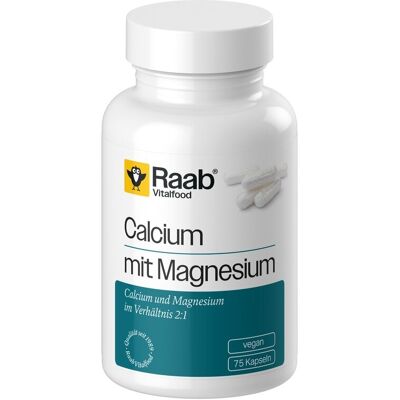 Raab Vitalfood Calcium mit Magnesium (75 Kapseln) Raab Vitalfood Calcium mit Magnesium (75 Kapseln)