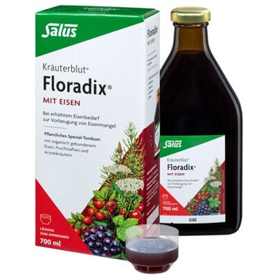 Salus Kräuterblut® - FLORADIX® mit Eisen Tonikum (700ml)** Salus Kräuterblut® - FLORADIX® mit Eisen Tonikum (700ml)**