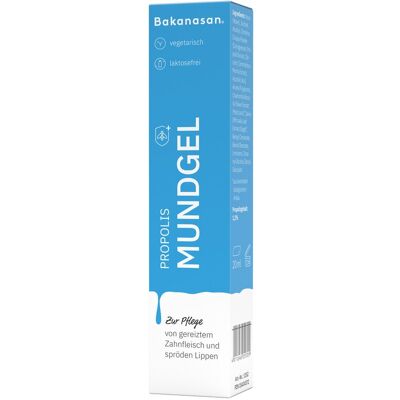 Bakanasan Propolis Mundgel - Mundgel - Natürliche Mundpflege Bakanasan Propolis Mundgel - Mundgel - Natürliche Mundpflege