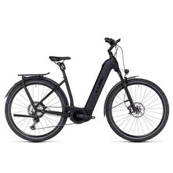 Cube Kathmandu Hybrid SLT 750 Wave 2023   black ́n ́metal   M   E-Trekkingräder