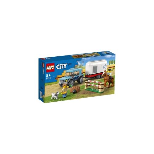 Lego SUV mit Pferdeanhänger
