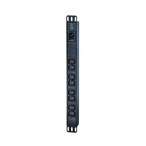 APC Easy PDU, Basic, 1U, 16A, 230V, 8 x IEC Ausgänge, Rack Montage (EPDU1016B)