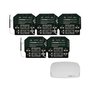 Homepilot Starter Set Smarte Beschattung • 5 Aktoren smart