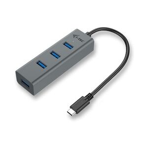 iTEC i-tec USB-C HUB 4 port USB 3.0 Metall