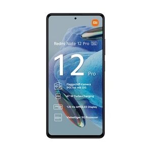 Xiaomi Redmi Note 12 Pro 5G 6/128GB Dual-SIM Smartphone midnight black EU