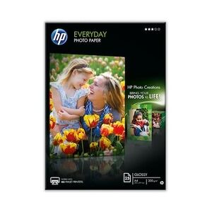 HP Q5451A Fotopapier glänzend, 25 Blatt, DIN A4, 200 g/qm