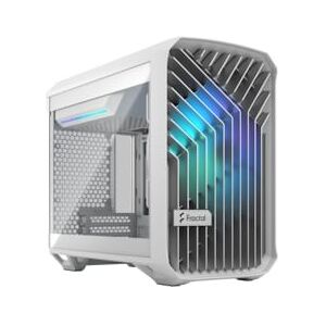 Fractal Design Torrent Nano RGB White Clear Tint Gaming Gehäuse TG Seitenfenster