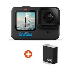 GoPro Set Hero 10 Black 5K60/4K10-Action Cam + Zusatzakku