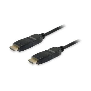 Equip 119363 HDMI 2.0 Kabel mit schwenkbaren Stecker, 3.0m, Swivel plug