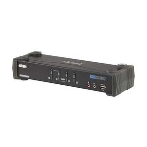 Aten CS-1784A 4-Port USB2.0/DVI KVM Switch 4 Rechner/1Arbeitsplatz