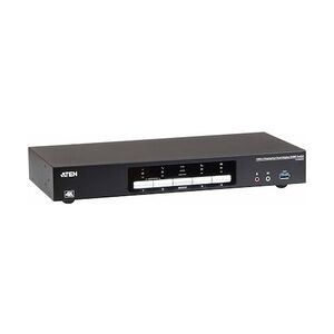 Aten CS1944DP 4-Port USB 4K Dual Display-Port Kabel KVMP Switch + USB3.0 Periph.