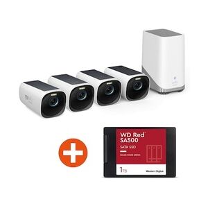 Anker eufyCam 3 Überwachungskamera 4K 4+1 Solar Outdoor lokaler Speicher + 1TB SSD