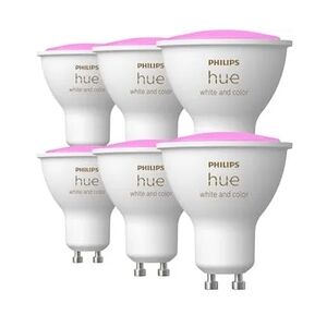 Philips Hue White & Color Ambiance GU10 350lm, 6er Pack