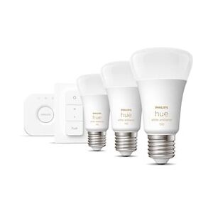 Philips Hue White Ambiance E27 3er Starter Set inkl. Dimmschalter 3x806lm 75W