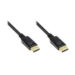 Good Connections DisplayPort Anschlusskabel 2m beidseitig vergoldet schwarz