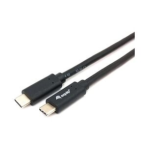 Equip 128347 USB 3.2 Gen 1 C auf C Kabel, M/M,  2.0m, PD 60W,  5Gbps, Schwarz