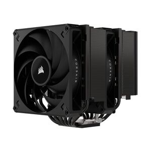 Corsair A115 Twin Tower Luftkühler für Intel und AMD CPU, 2x 140mm Elite Lüfter