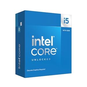 Intel Core i5-14600KF 3,5 GHz 6+8 Kerne 24MB Cache Sockel 1700 Boxed o. Lüfter