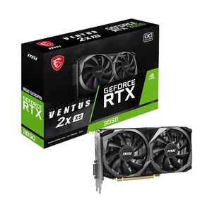 MSI GeForce RTX 3050 Ventus 2X XS OC 8GB GDDR6 Grafikkarte DP/HDMI/DVI