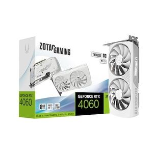 Zotac GAMING GeForce RTX 4060 TwinEdge OC White 8GB GDDR6 Grafikkarte 3xDP/HDMI