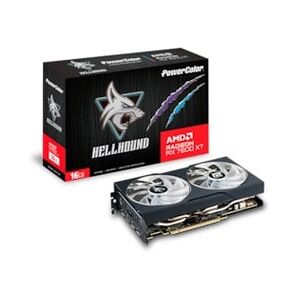 PowerColor Radeon RX 7600 XT Hellhound 16GB DDR6 OC Grafikkarte