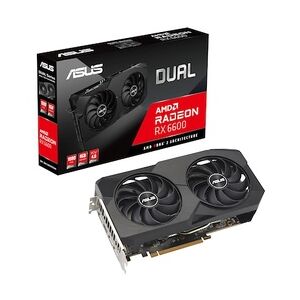 Asus AMD Radeon RX 6600 Dual V2 Grafikkarte 8GB GDDR6 3xDP/HDMI