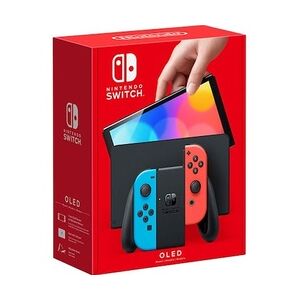 Nintendo Switch Konsole OLED rot blau