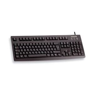 Cherry G83-6104 Tastatur USB US-Englisch Layout mit EURO Symbol schwarz