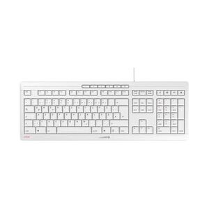 CHERRY STREAM KEYBOARD 2019 USB weiß-grau QWERTY