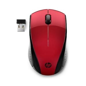 HP 220 Wireless Maus 7KX10AA kabellos USB-Empfänger rot