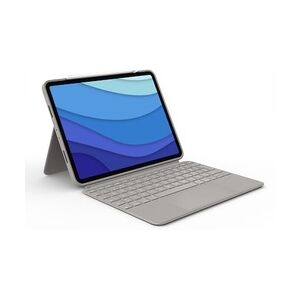 Logitech Combo Touch Tastaturcase Trackpad iPad Pro 11“ (1./ 2./3./4.Gen) Sand