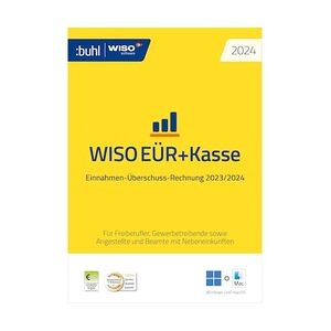 Buhl Data WISO EÜr+Kasse 2024 PC und Mac   Download & Produktschlüssel