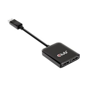 Club 3D DisplayPort 1.4 auf DisplayPort Dual Monitor 4K60Hz 0,2m schwarz