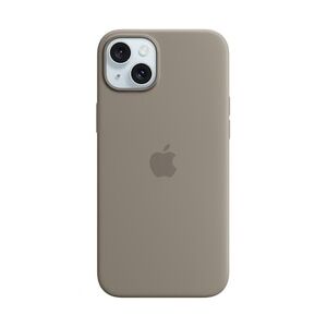 Apple Original iPhone 15 Plus Silicone Case mit MagSafe - Tonbraun