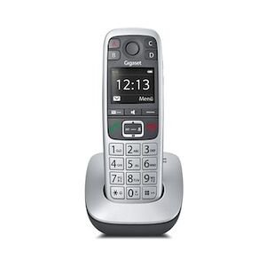 Siemens Gigaset E560 schnurloses Festnetztelefon (analog), platin