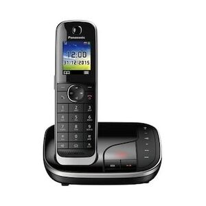 Panasonic KX-TGJ320GB schnurloses DECT Festnetztelefon AB, schwarz