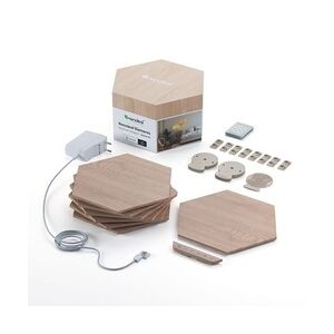 Nanoleaf Elements Wood Look Hexagons Starter Kit – 7PK