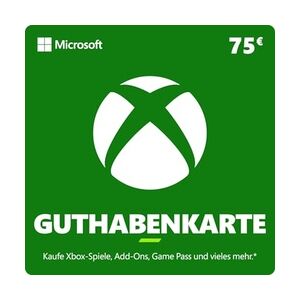 Microsoft Xbox Guthabenkarte 75 EUR AT