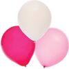 Ross Rote, rosa und weiße Party-Ballons  (Pro Set 30) Partyzubehör