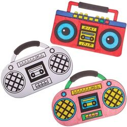 Ross Ausmalbare Wuschelkunst Boombox (6 Stück) Bastelsets