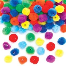 Ross Perlen zum Auffädeln in Regenbogenfarben  (105 Stück) Schmuck Basteln